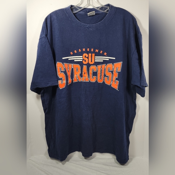 M.J. SOFFE Other - M.J. SOFFE SYRACUSE UNIVERSITY ORANGEMEN T-SHIRT XL NAVY BLUE ORANGE